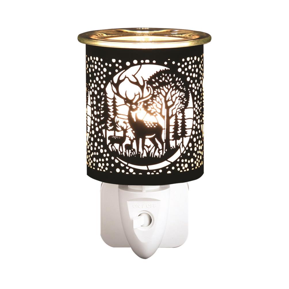 Aroma Black & Gold Deer Family Plug In Wax Melt Warmer £13.04